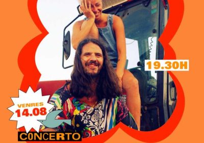 Cartel del concierto de Helen Helen en Camping Lago-Mar, Muxía, el 14 de agosto de 2026