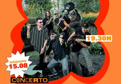 Cartel del concierto de Malasombra en LagoMar Camping el 15 de agosto de 2026