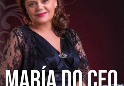 Cartel del concierto de María do Ceo en el Santuario da Virxe da Barca de Muxía, el 18 de julio de 2026 a las 21:00 horas
