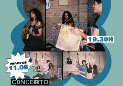 Cartel del concierto de Ventura en Lago-Mar Camping, el martes 11 de agosto a las 19:30 horas