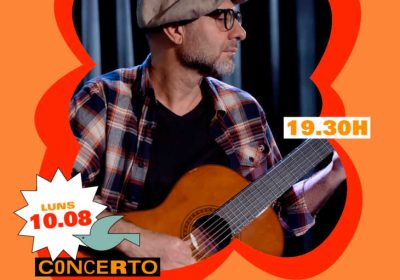 Cartel del concierto de Wilson Saliwonczyk en Lago-Mar Camping, el lunes 10 de agosto a las 19:30 horas