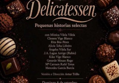 Cartel de Delicatessen, de la Escola Municipal de Teatro de Muxía, el 6 de septiembre de 2026