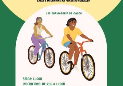 Cartel del 37º Día da Bicicleta de A Laracha, 9 de agosto de 2026
