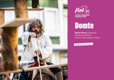 Cartel de Domte de Nacho Flores no FIOT 2026 de Carballo