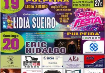 Cartel de las Festas de Ourada 2026 en Cores, Ponteceso, del 18 al 20 de septiembre