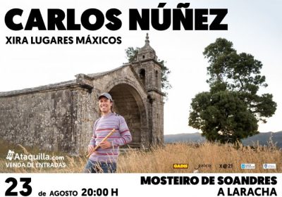 Gira Lugares Máxicos de Carlos Núñez