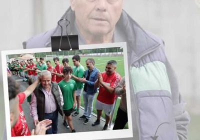 Cartel del II Memorial Manuel Vecino en Coristanco, con partidos de los equipos sénior, juvenil y veteranos de la SD Coristanco el 30 de agosto de 2026