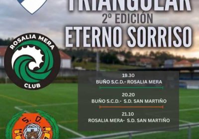 Cartel del II Triangular Eterno Sorriso en Buño, 22 de agosto de 2026
