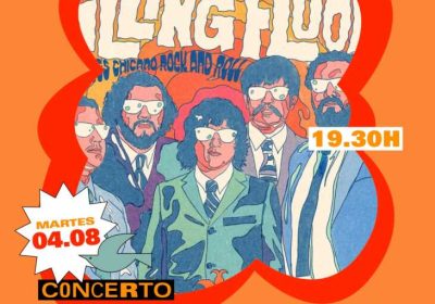 Cartel del concierto de Killing Floors y Mal Juicio en Lagomar Camping el 4 de agosto de 2026