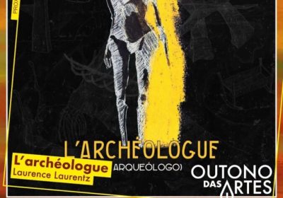 Cartel de L’archéologue (O arqueólogo), proyección y coloquio en Muxía, 15 de octubre de 2026 a las 19:30