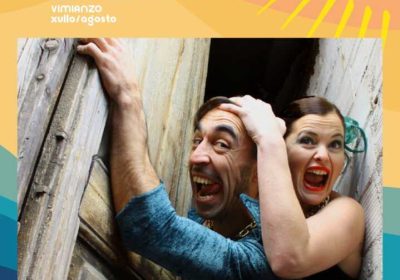 Cartel de Los Cossas Nostra en Vimianzo, el 15 de agosto de 2026 en la Praza do Concello