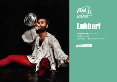 Cartel de Lubbert de Inda Pereda en el FIOT 35 de Carballo