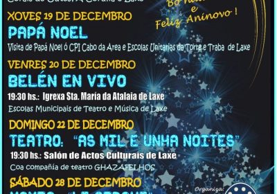 Programación de Navidad de Laxe