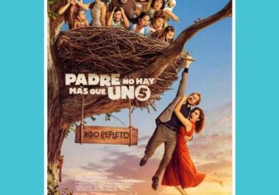 Cartel da proxección de Padre no hay más que uno 5: Nido repleto en Sísamo, dentro das Noites de Cine de Ondas Culturais 2026, o mércores 26 de agosto ás 22:00.