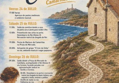 Cartel de O Encaixe no Camiño Camariñas 2026