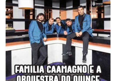 Cartel de Ondas Culturais 2026 con Familia Caamagno e a Orquestra do Quince en Carballo