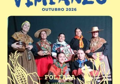 Pandeireteiras de Trébede na foliada da Muiñada de Vimianzo 2026