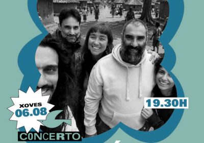 Cartel del concierto de Perfusión en Lagomar Camping el 6 de agosto de 2026