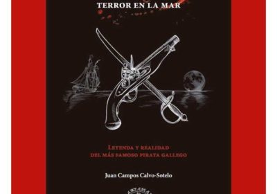Cartel de la presentación del libro Benito Soto. Terror en la Mar en el Museo do Mar de Laxe, el 7 de agosto de 2026