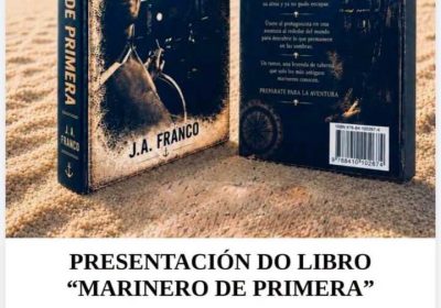 Presentación del libro Marinero de Primera de J. A. Franco en el Museo do Mar de Laxe
