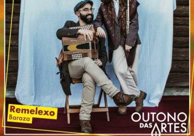 Cartel del concierto Remelexo de Baraza en Camariñas, el 9 de octubre de 2026 a las 19:00 h, dentro de Outono das Artes.