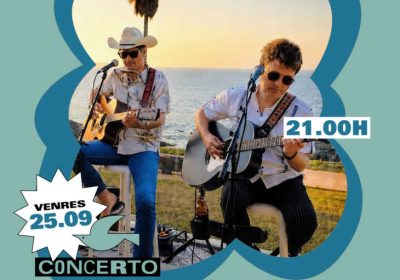 Cartel del concierto Smooth and Blind, tributo a Bob Dylan, en Lago-Mar Camping