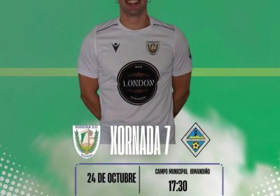 Cartel del partido Soneira SD contra Camariñas FC el 24 de octubre de 2026 a las 17:30 en Vimianzo