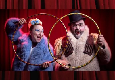 Cartel do espectáculo Tachán! de Inventi Teatro no Auditorio Municipal de Cabana de Bergantiños o 25 de outubro de 2026