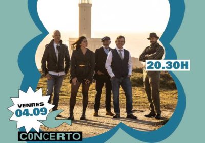 Cartel del concierto de The Cerne en Camping Lago-Mar el 4 de septiembre de 2026