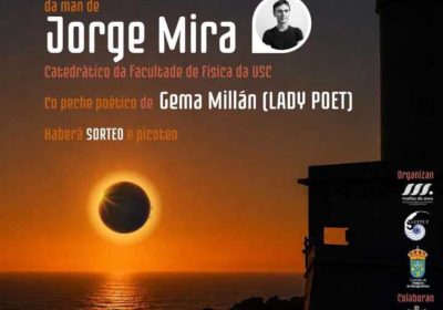 Cartel de la conferencia Unha cita co ceo en Malpica de Bergantiños