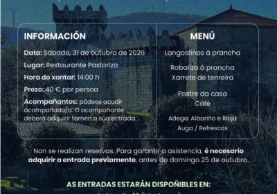 Cartel de Vimianzo 1960: encuentro de la generación de 1960 el 31 de octubre de 2026