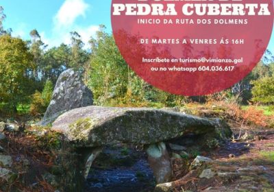 Visitas guiadas al dolmen de Pedra Cuberta