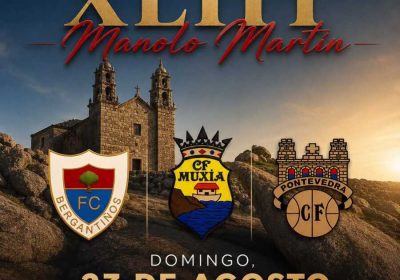Cartel del XLIII Trofeo Manolo Martín en A Arliña, Muxía