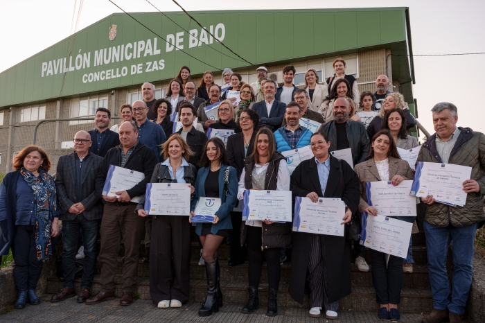 Entrega de diplomas SICTED Costa da Morte