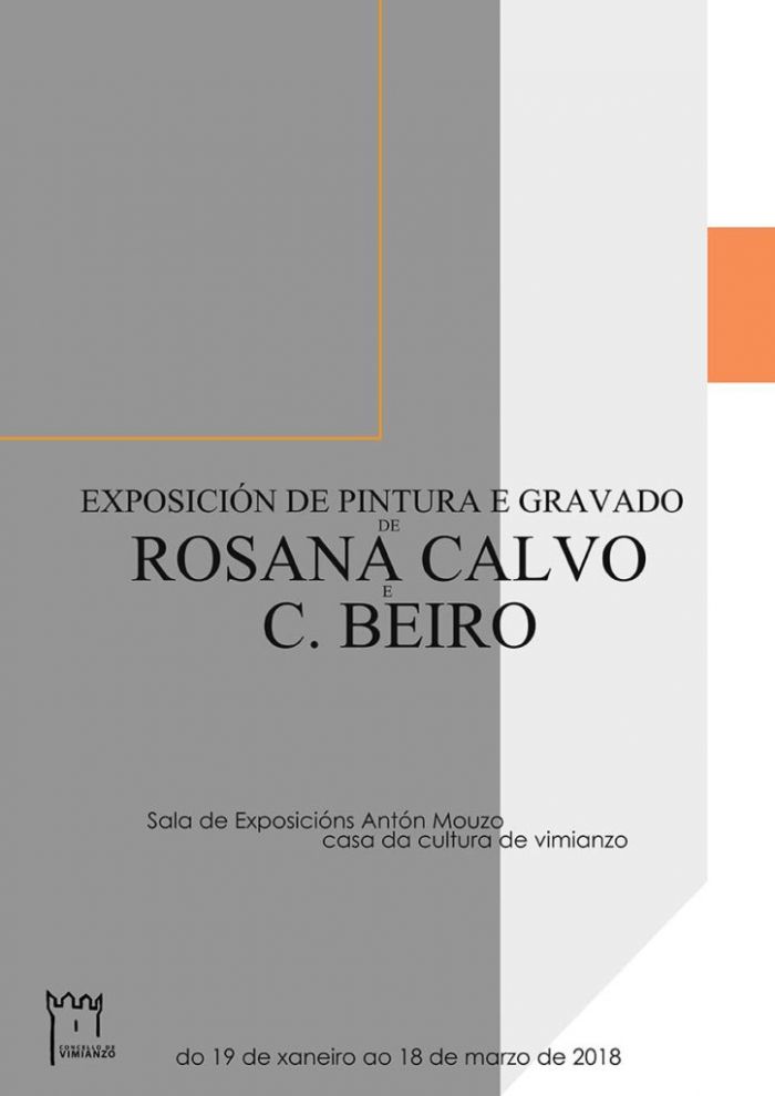 Exposición de Rosana Calvo y C. Beiro en la Casa de la Cultura de Vimianzo