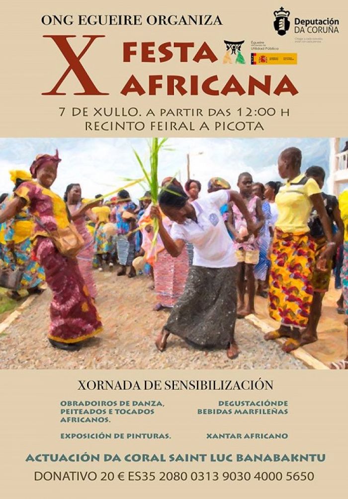 "Festa Africana" de Mazaricos