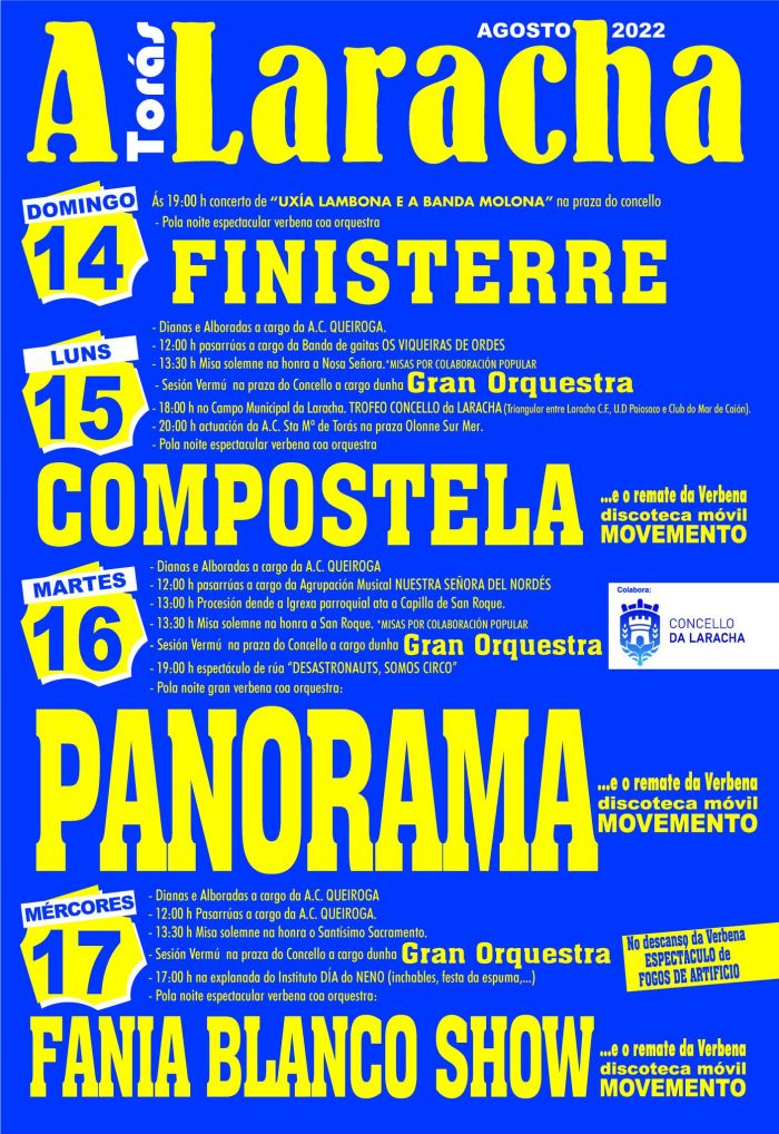 Festas Patronais A Laracha