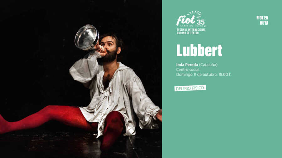 Cartel de Lubbert de Inda Pereda en el FIOT 35 de Carballo