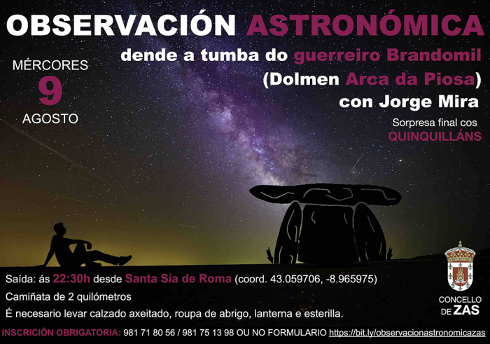 Observación Astronómica en Zas