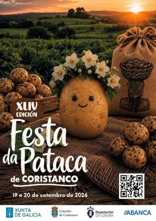 Cartel de la XLIV Festa da Pataca de Coristanco 2026