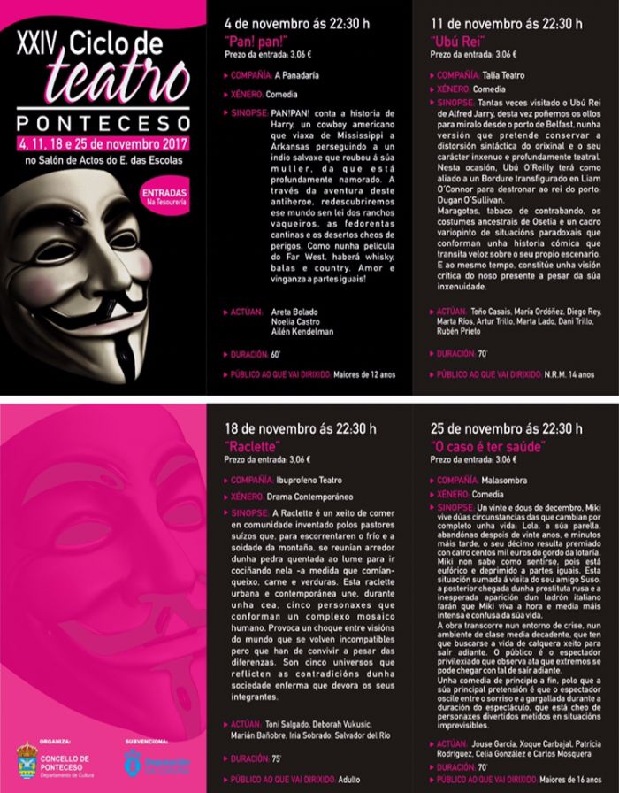 XXIV Ciclo de Teatro de Ponteceso